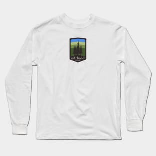 Mt. Hood, Oregon Logo Apparel and Accessories Long Sleeve T-Shirt